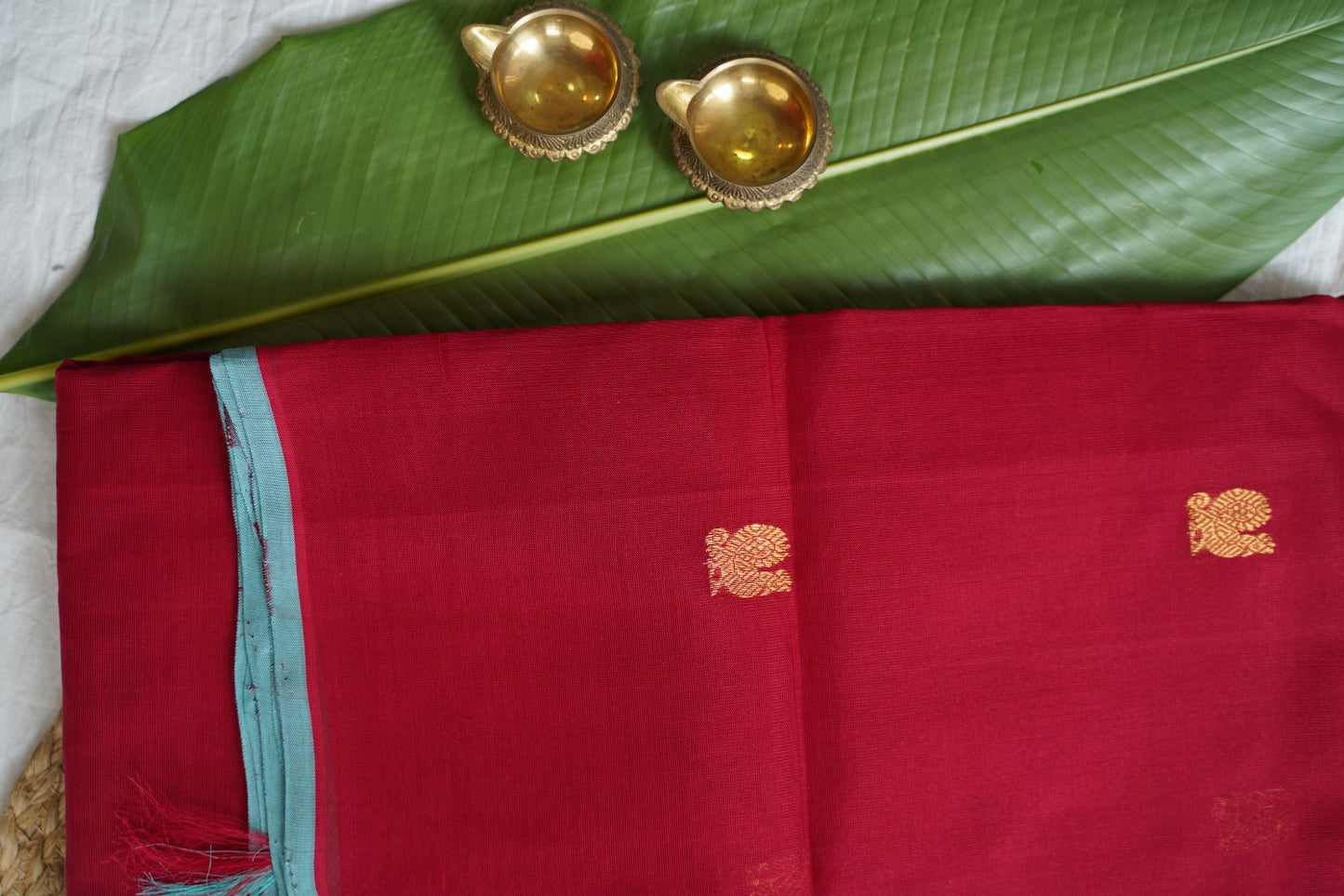 Kanchi Handloom Silk Cotton Saree-PC15695