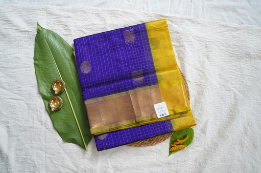 Kanchi Handloom Silk Cotton Saree-PC15694