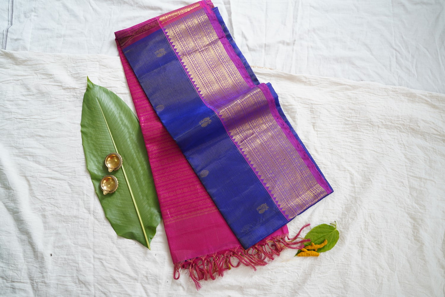 Vairaoosi Kanchi Handloom Silk Cotton Saree