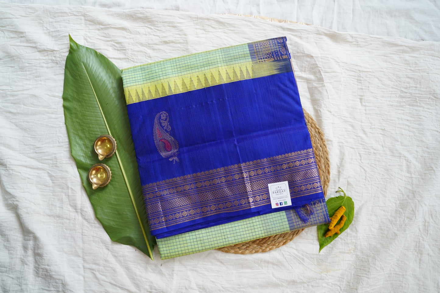 Kanchi Handloom Silk Cotton Saree-PC15693