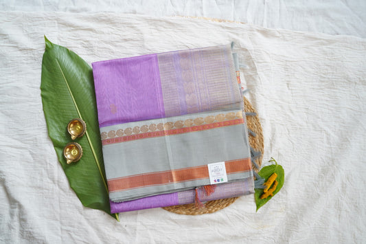 Kanchi Handloom Silk Cotton Saree-PC15696