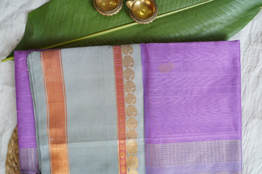 Kanchi Handloom Silk Cotton Saree-PC15696