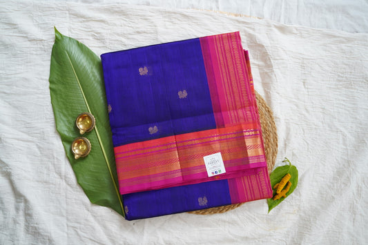 Kanchi Handloom Silk Cotton Saree-PC15698