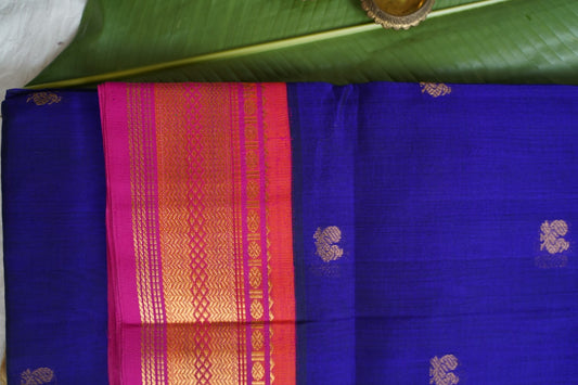 Kanchi Handloom Silk Cotton Saree-PC15698
