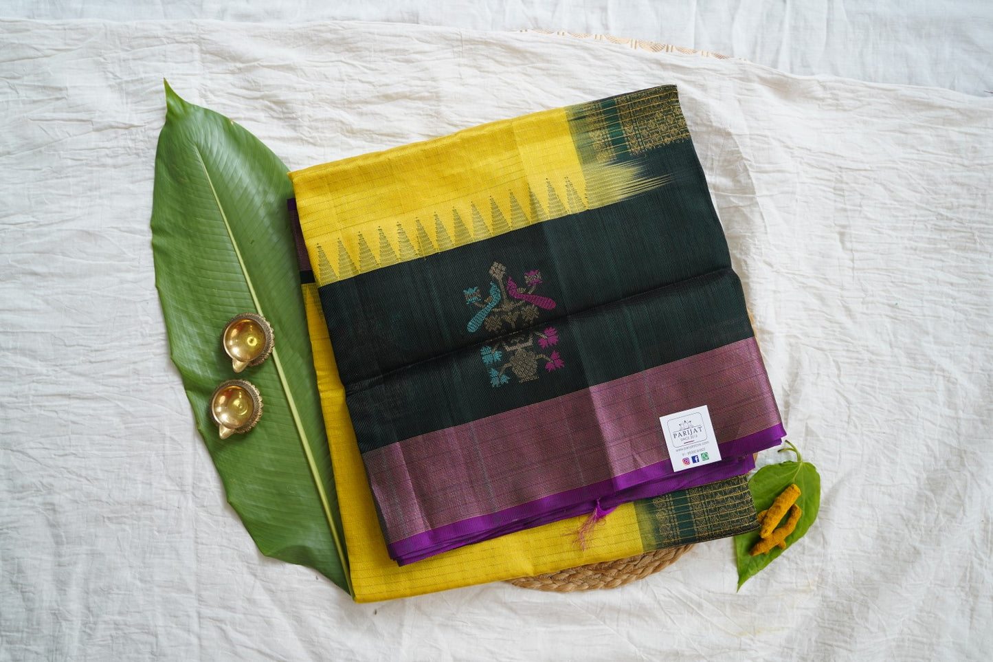 Kanchi Handloom Silk Cotton Saree-PC15699