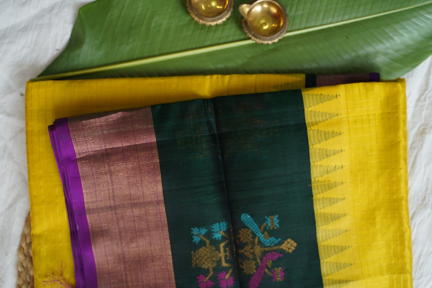 Kanchi Handloom Silk Cotton Saree-PC15699