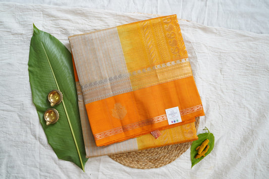 Kanchi Handloom Silk Cotton Saree-PC15692