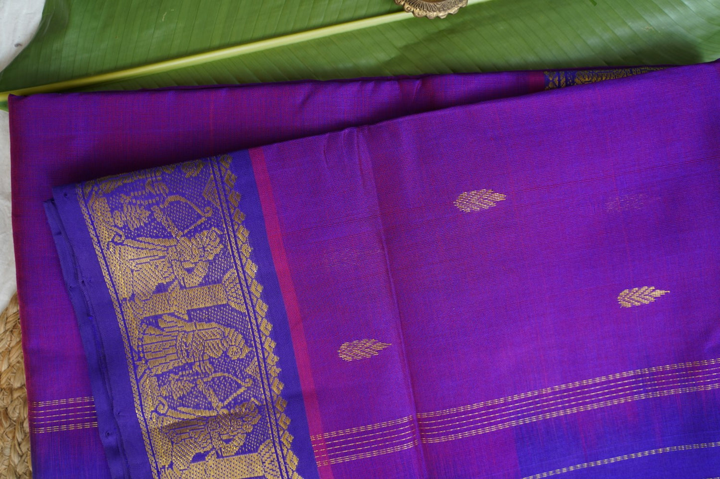 Kanchi Silk Cotton Saree PC15674