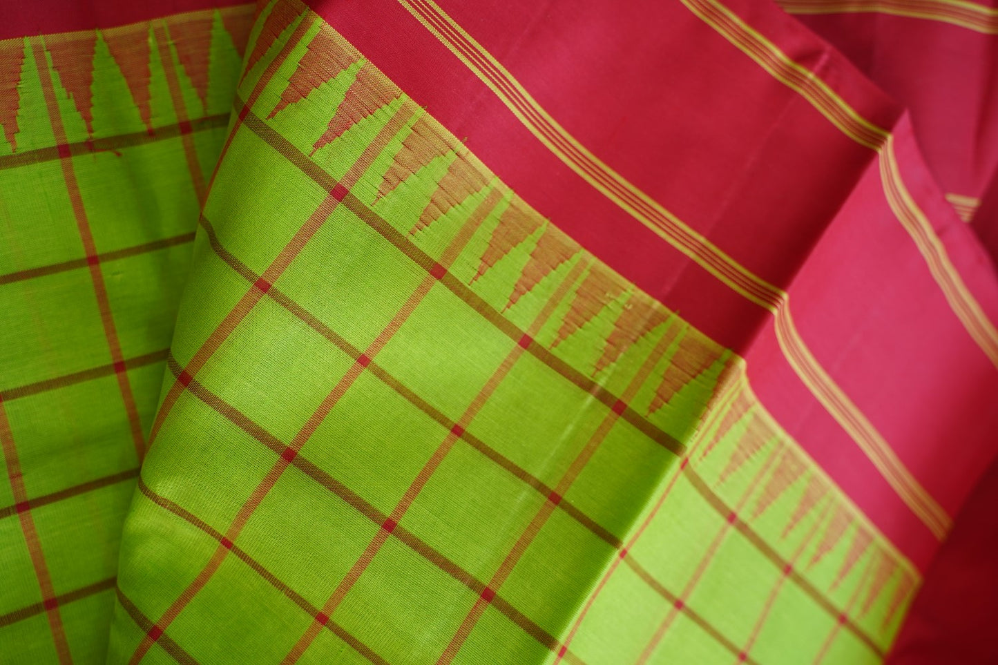 Kanchi Handloom Silk Cotton Saree PC16815