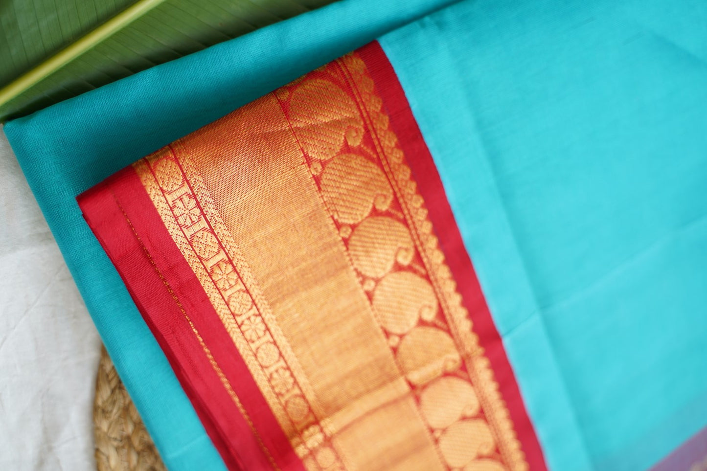 Kanchi Silk Cotton Saree PC15673