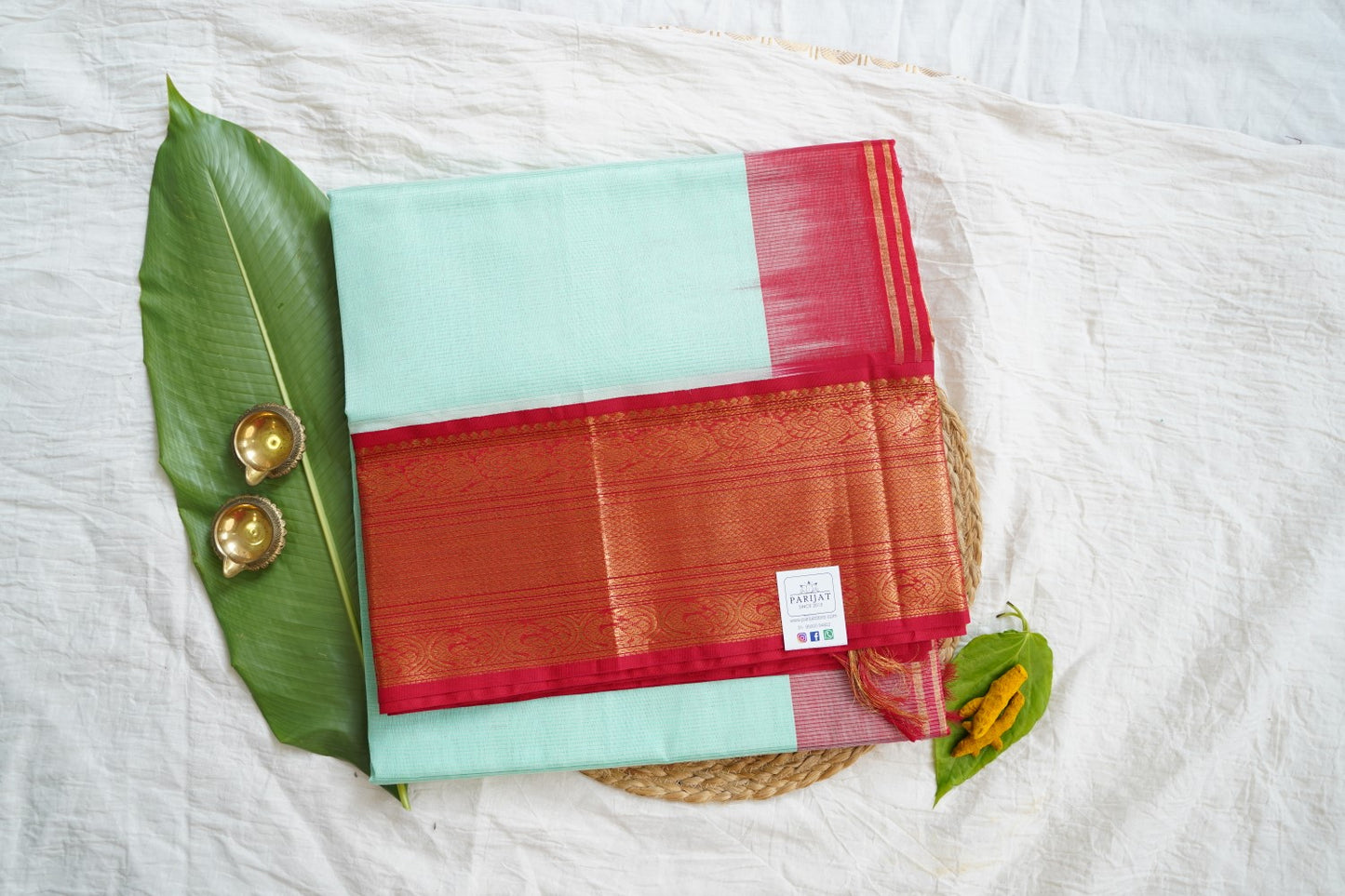 Kanchi Silk Cotton Saree PC15671