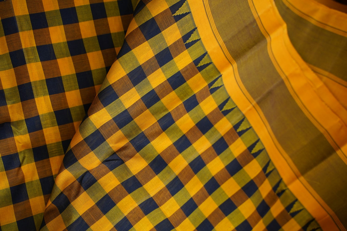 Kanchi Handloom Silk Cotton Saree PC16816
