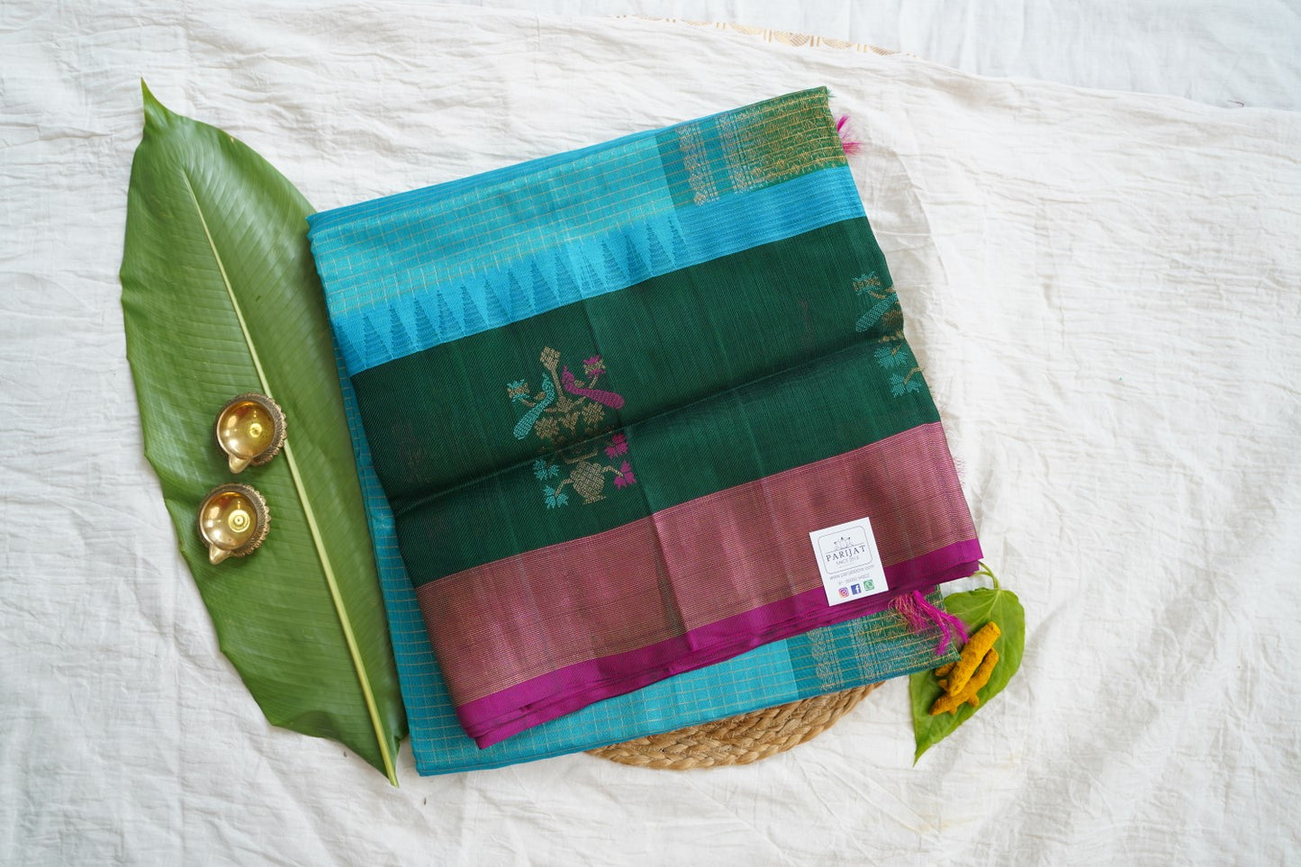 Kanchi Silk Cotton Saree PC15672