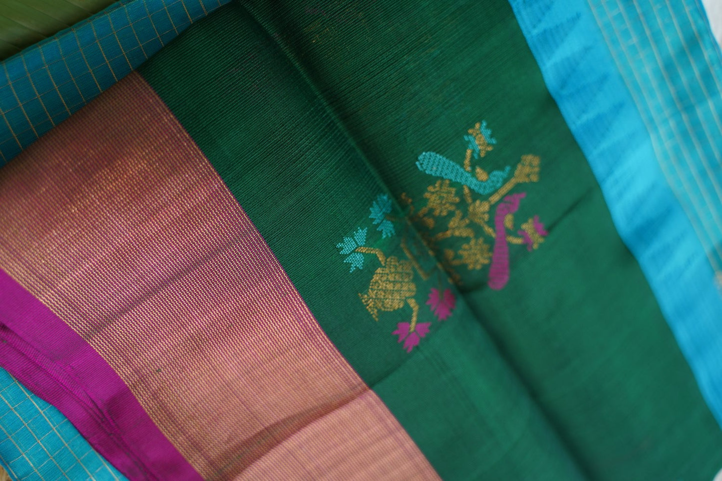 Kanchi Silk Cotton Saree PC15672