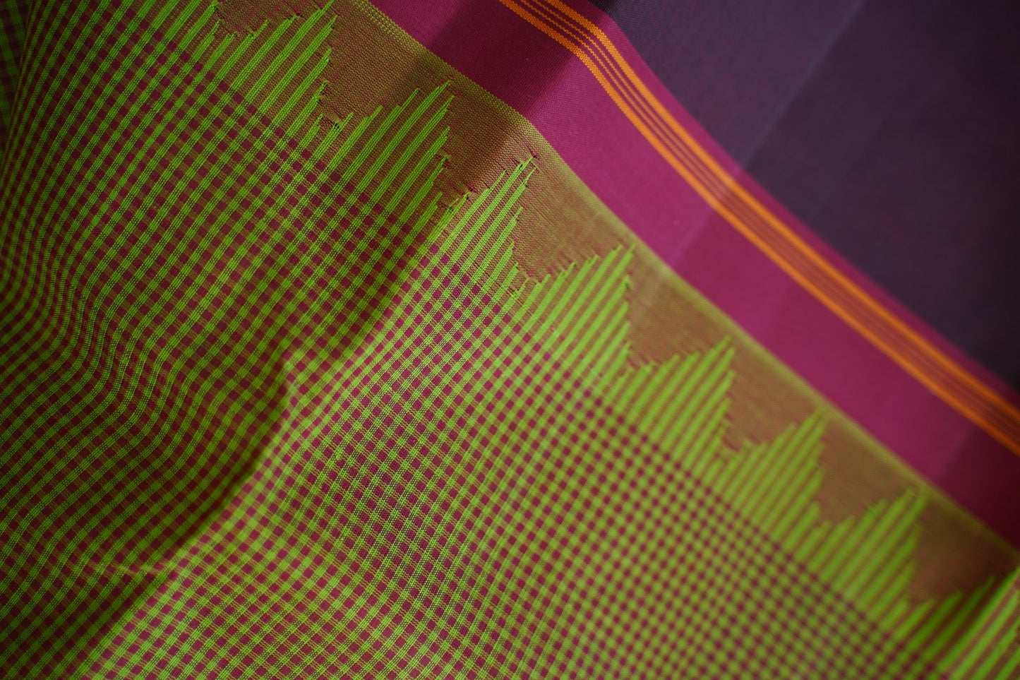 Kanchi Handloom Silk Cotton Saree PC16817