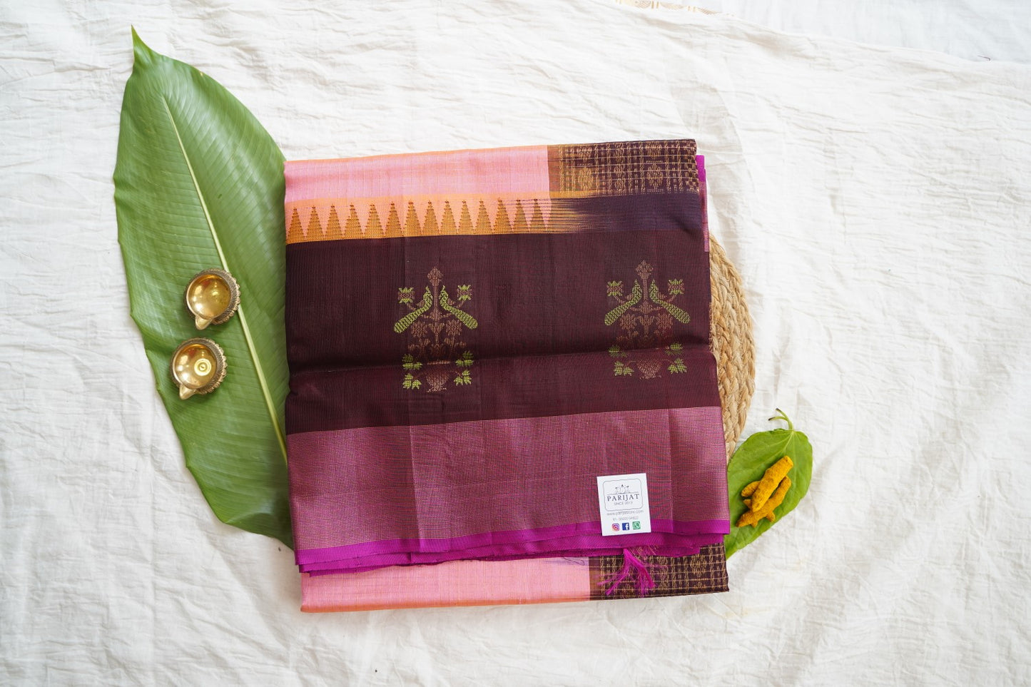 Kanchi Silk Cotton Saree Pc15669