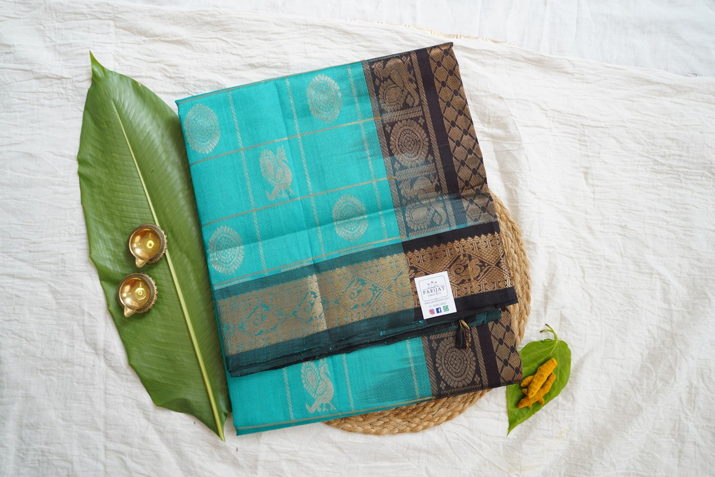 Kanchi Silk Cotton Saree Pc15657