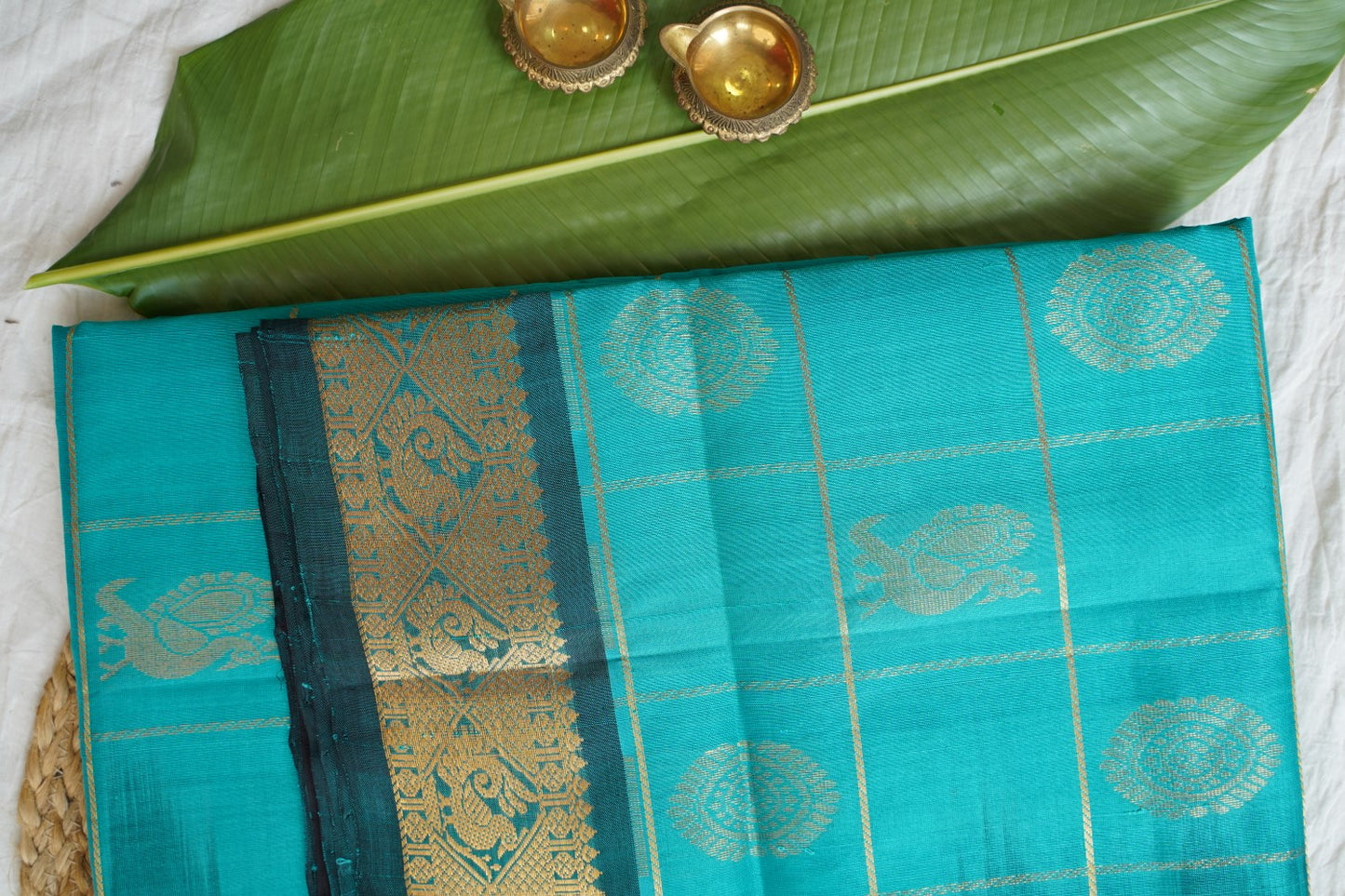 Kanchi Silk Cotton Saree Pc15657