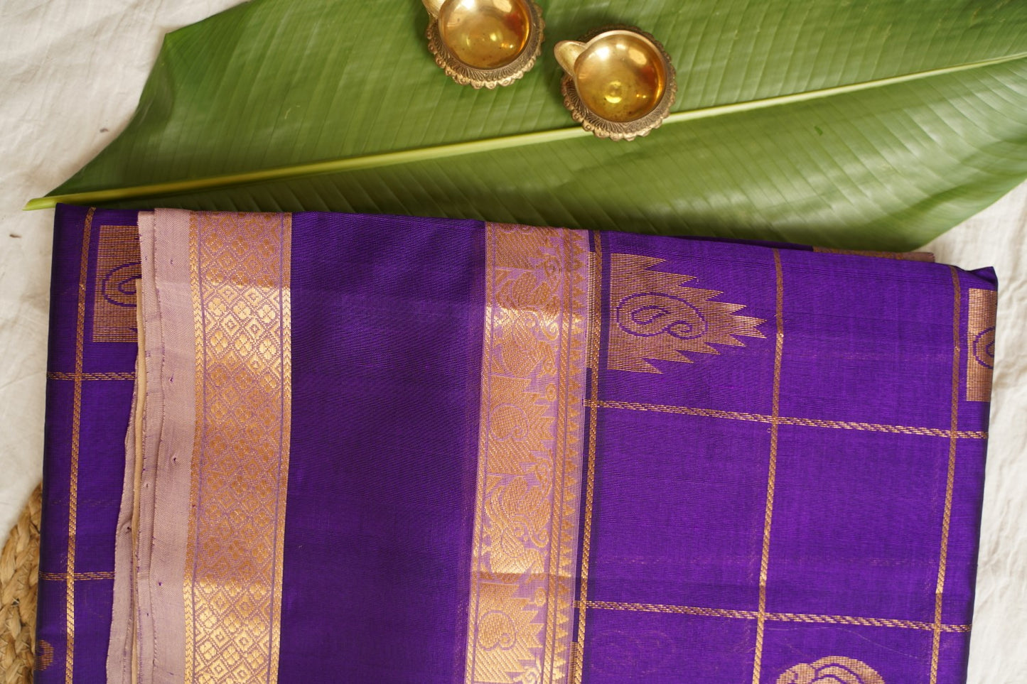 Kanchi Silk Cotton Saree Pc15668