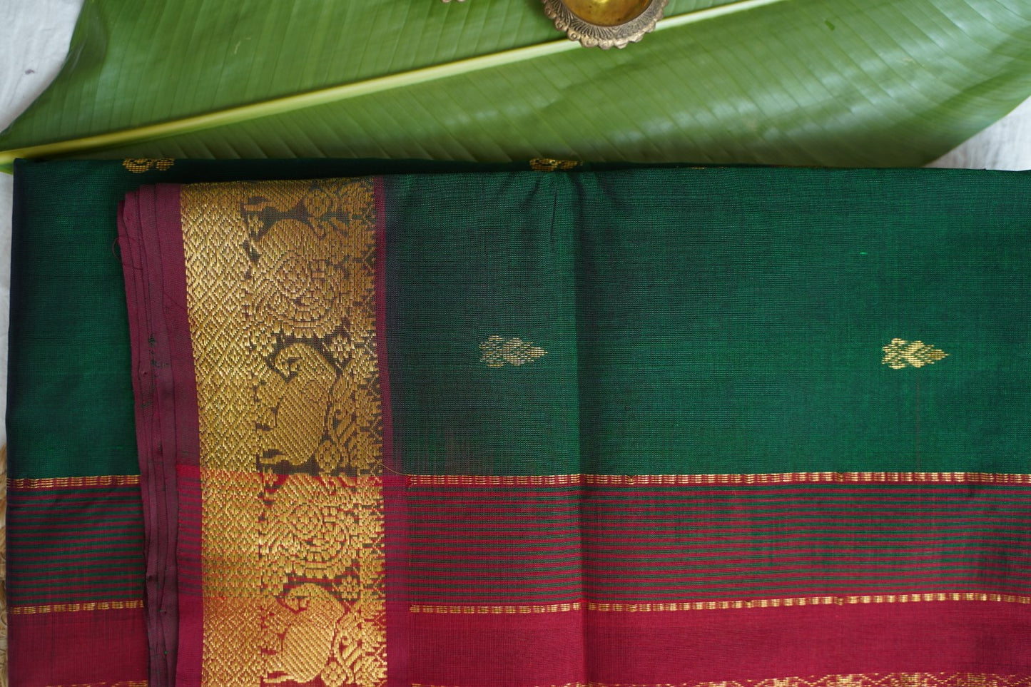 Kanchi Silk Cotton Saree Pc15664