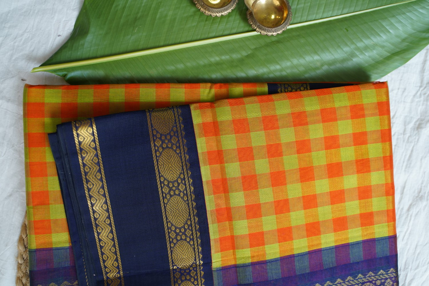 Kanchi Silk Cotton Saree Pc15660