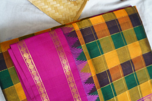 Kanchi Handloom Silk Cotton Saree PC16841