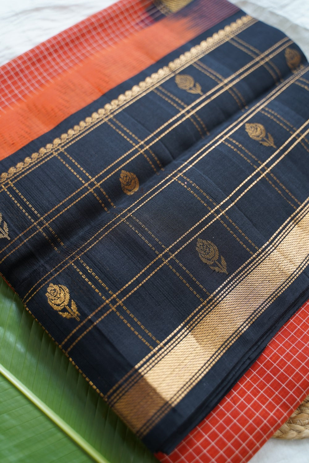 Kanchi Silk Cotton Saree Pc15658