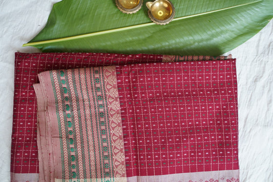 Kanchi Semi Silk Cotton Saree PC15741