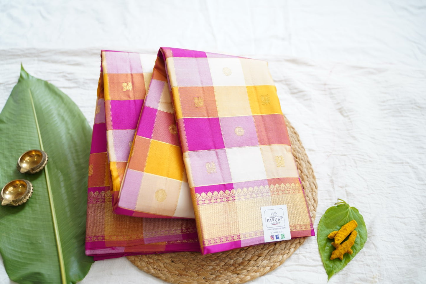 Pure Kanchi Silk Saree PC15650
