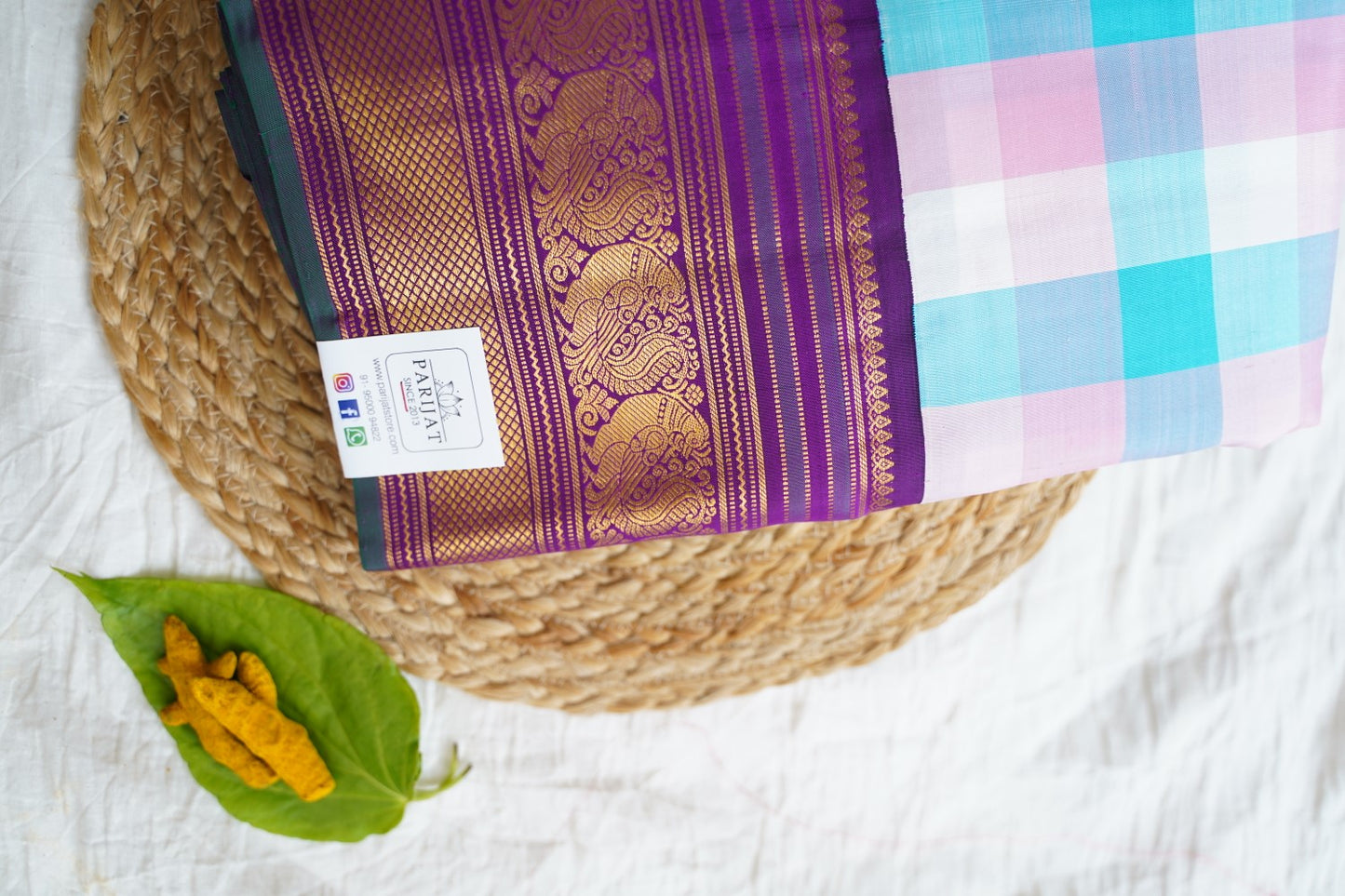 Pure Kanchi Silk Saree PC15676