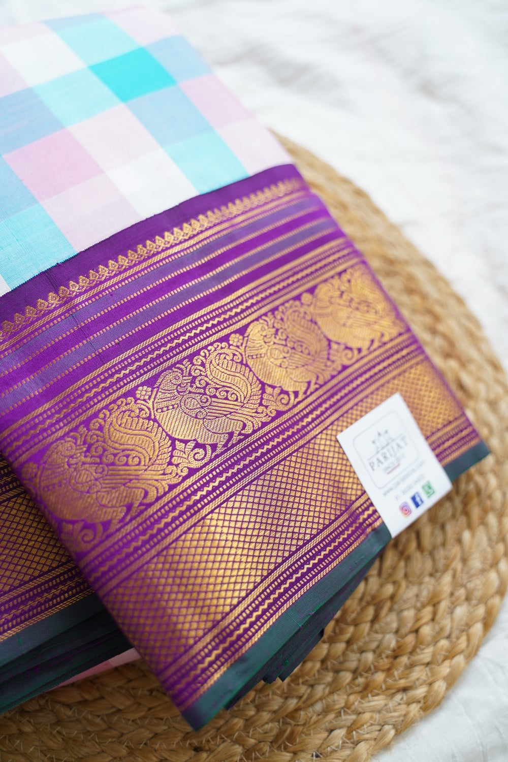 Pure Kanchi Silk Saree PC15676