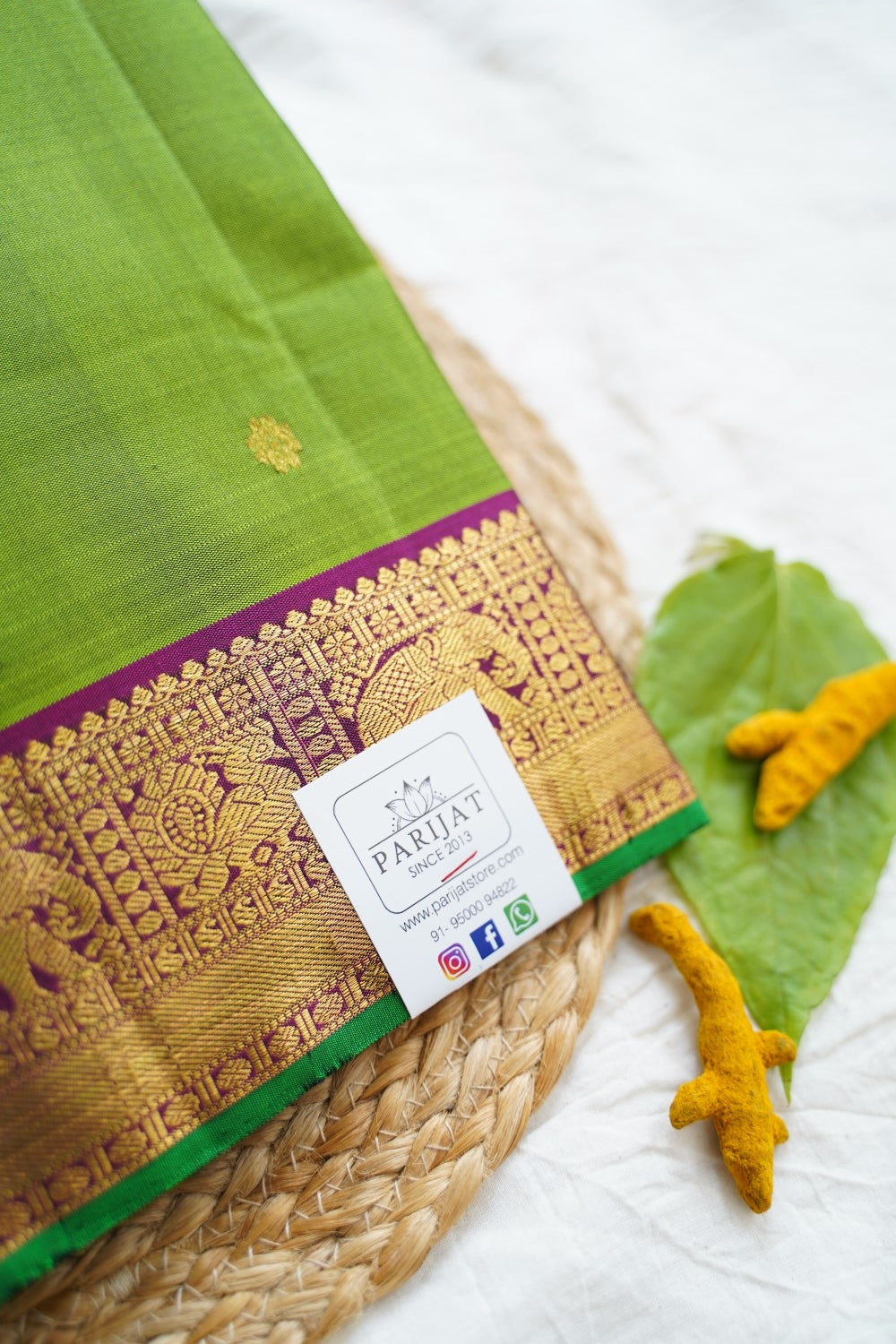 Pure Kanchi Silk Saree PC15675