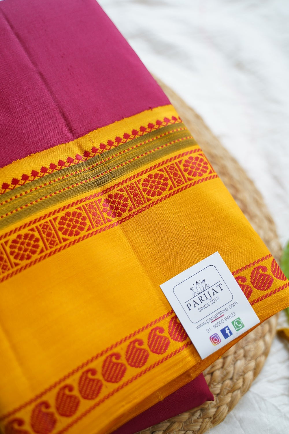 Pure Kanchi Silk Saree PC15649