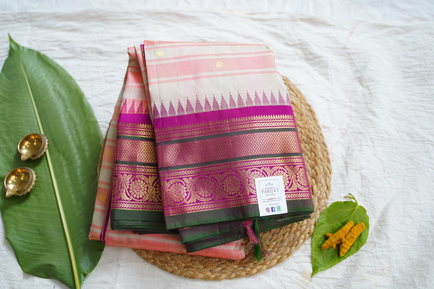 Gadwal Silk Saree PC15642
