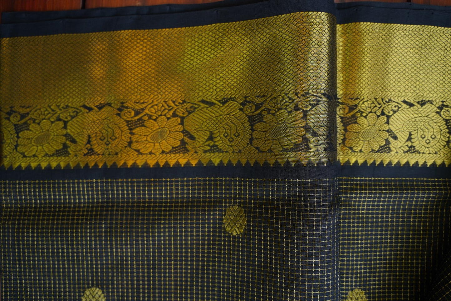 Kanchi Handloom Silk Cotton Saree PC15573