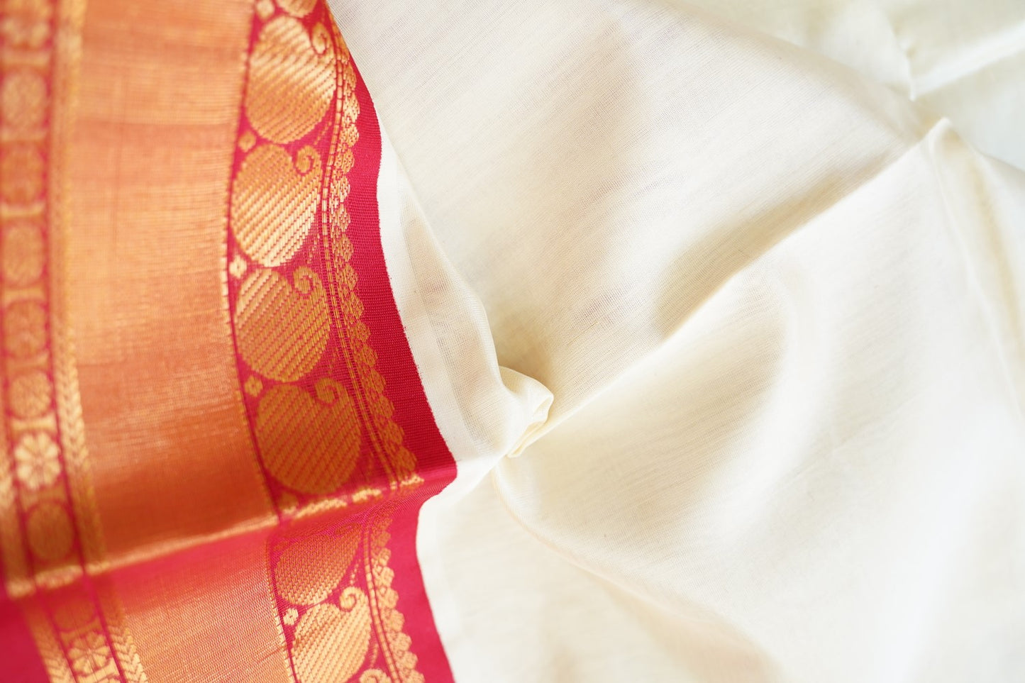 Kanchi Handloom Silk Cotton Saree-PC15596