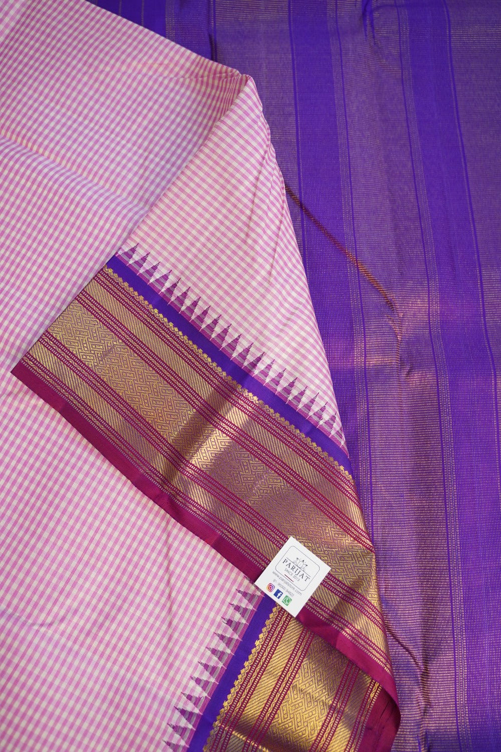 Pure Kanchi Silk Saree PC15636