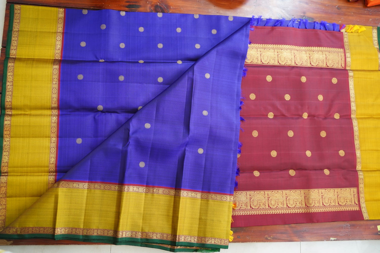 Pure Kanchi Silk Saree PC16852