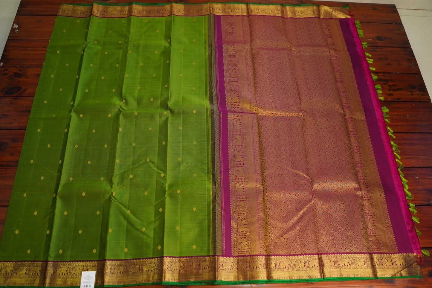 Pure Kanchi Silk Saree PC15675