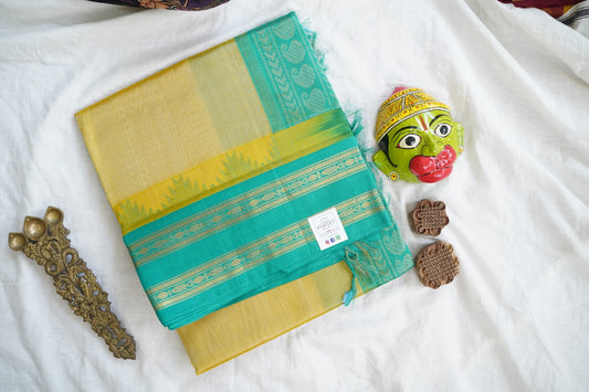 Kanchi Handloom Silk Cotton Saree PC15587