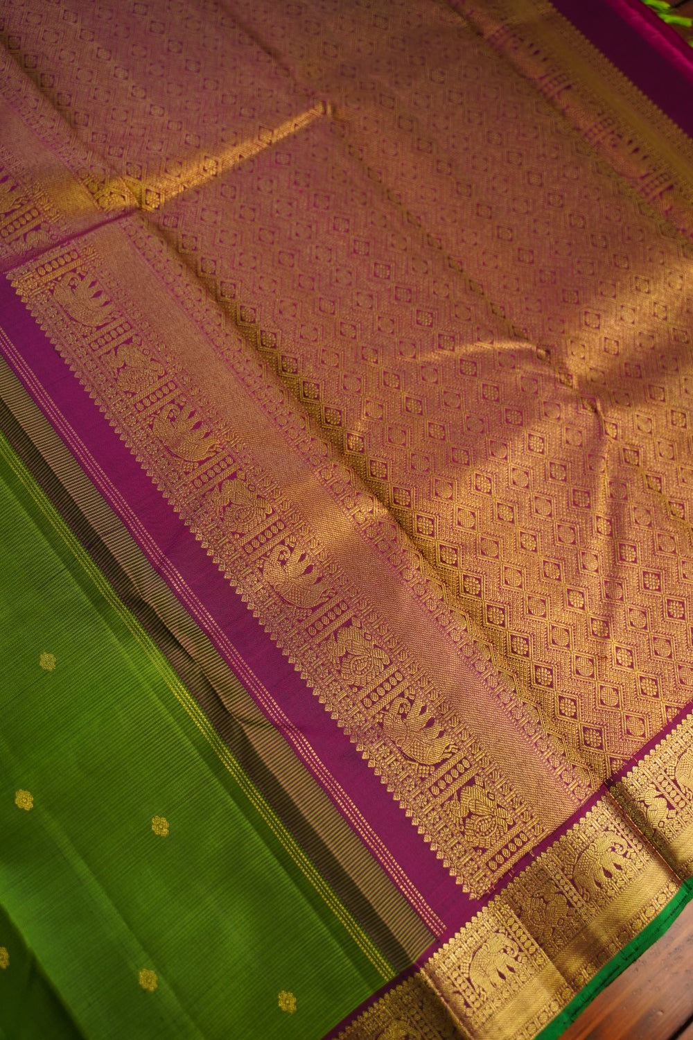 Pure Kanchi Silk Saree PC15675