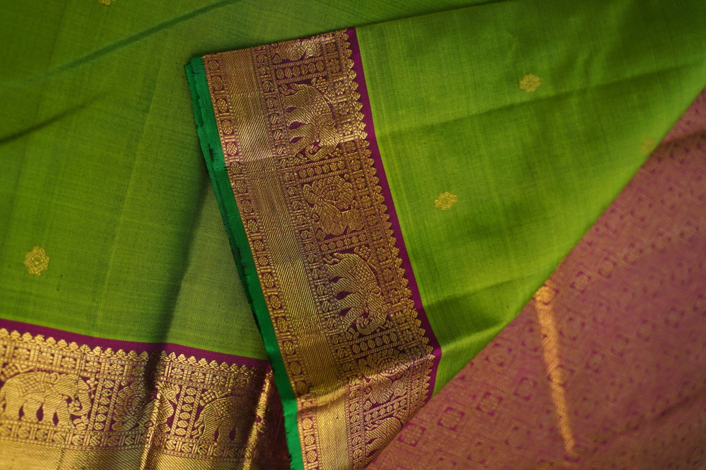 Pure Kanchi Silk Saree PC15675