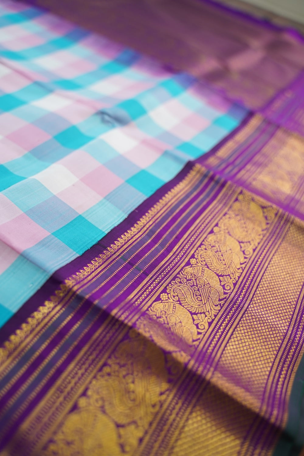 Pure Kanchi Silk Saree PC15676
