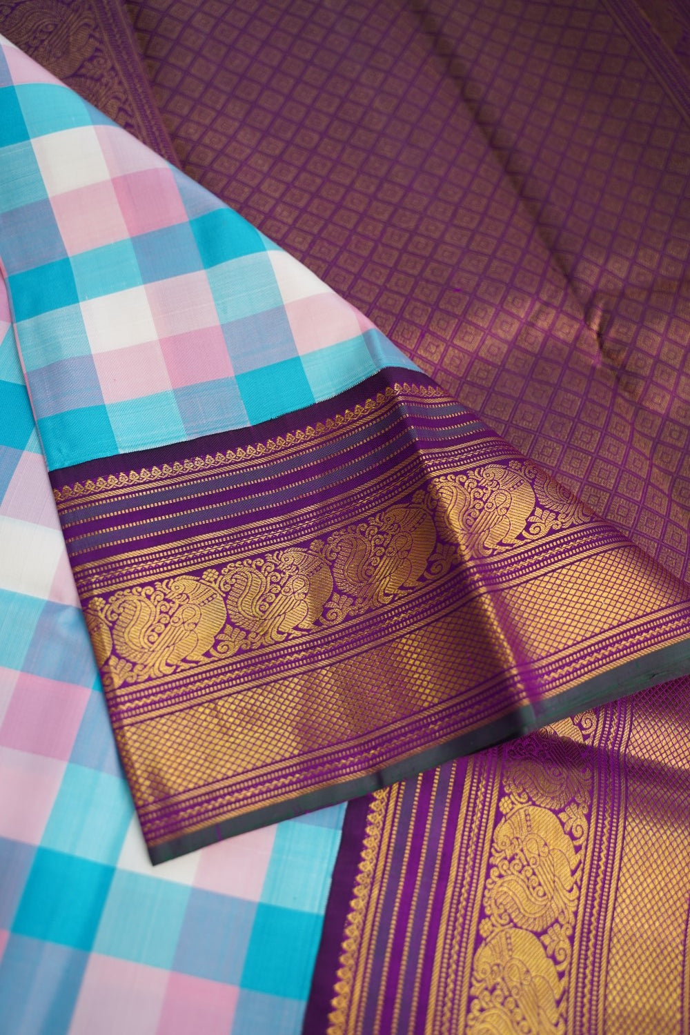 Pure Kanchi Silk Saree PC15676