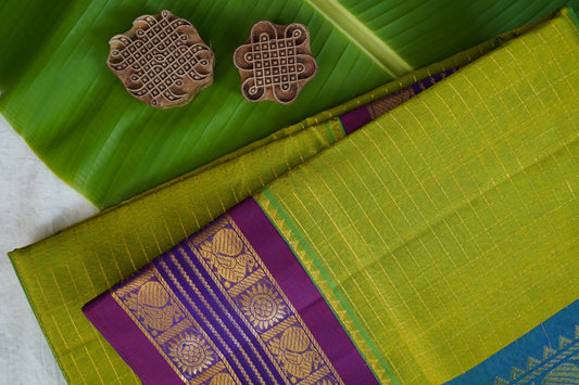 Kanchi Handloom Silk Cotton Saree PC16862