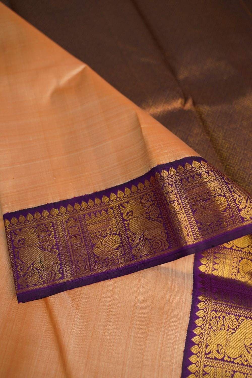 Pure Kanchi Silk Saree PC15678