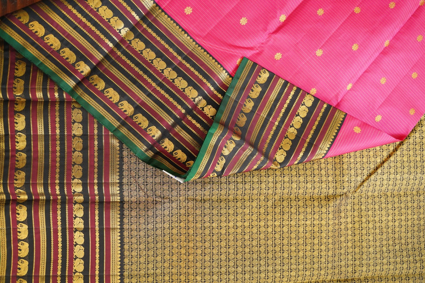 Pure Kanchi Silk Saree PC15652