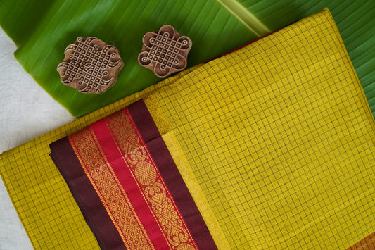 Kanchi Handloom Silk Cotton Saree PC16863