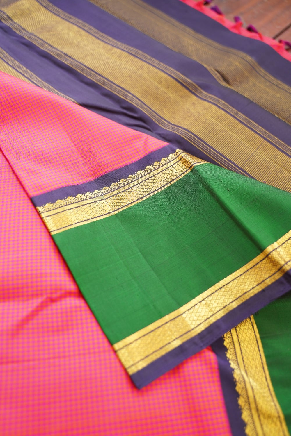 Pure Kanchi Silk Saree PC15651