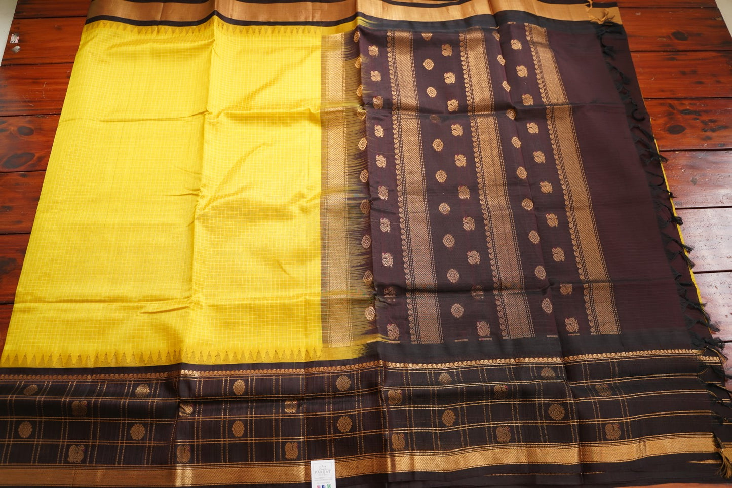 Kanchi Silk Cotton Saree Pc15655